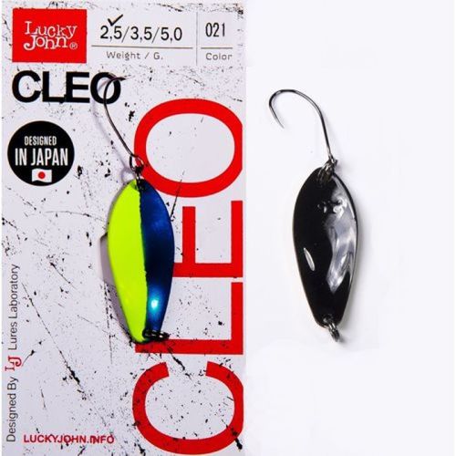 Блесна колеблющаяся Lucky John Cleo 5.0г. 021