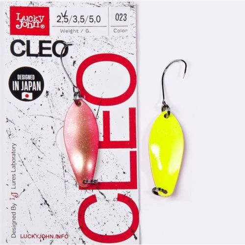Блесна колеблющаяся Lucky John Cleo 5.0г. 023