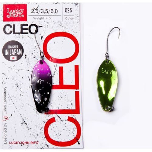 Блесна колеблющаяся Lucky John Cleo 5.0г. 026