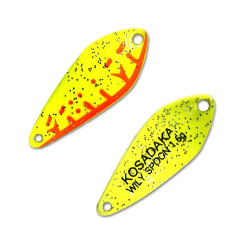 Блесна Kosadaka Trout Police WILY SPOON 1.6g, 27mm, цвет D92