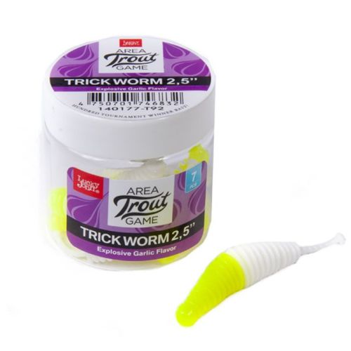 Слаги съедобные искусственные Lucky John Pro Series Trick Worm 05.00/T92 10шт.