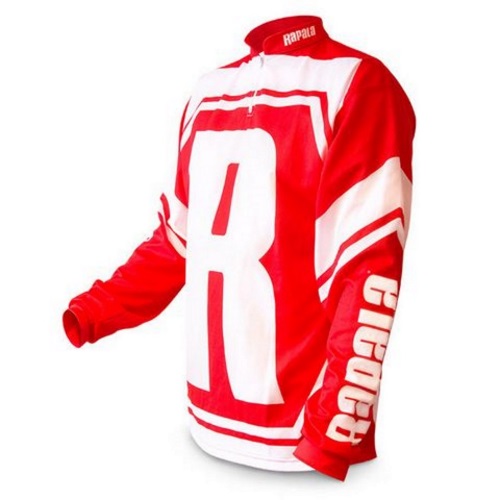 Турнирная джерси Rapala, цвет красно-белый, размер M