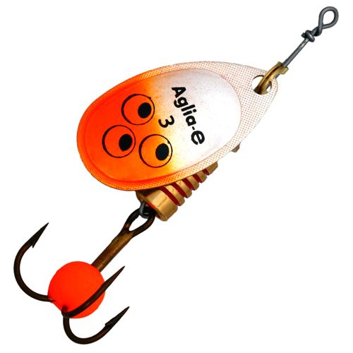Блесна Mepps Aglia-E AG Orange Bright №3