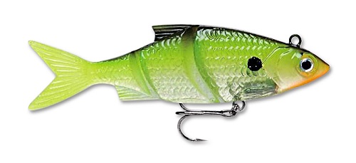 Мягкая приманка Storm Live Kickin\' Shad 10см, 14гр LKSD04-CSD