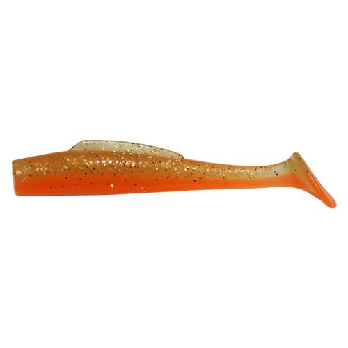 Съедобный виброхвост Kosadaka Weedless Minnow 65 ORG