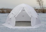 Палатка "ЛОТОС 5С белый (пол ПУ4000)"