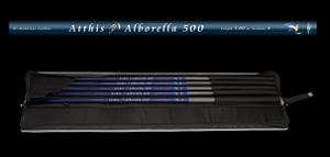 Комплект удилищ Mikado ATTHIS Alborella (без колец) Carbon MX-9, 5шт.- 3; 3,5; 4; 4,5; 5м.