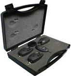 Набор Kosadaka T4RS из 3-х беспроводных электронных сигнализаторов поклевки с радио-пейжером