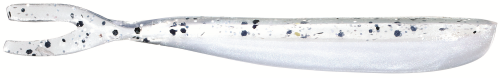\"Мягкий Воблер DROP FORK 4\"\" - 100MM  - 038 (PEARL/SMOKE BACK)\"