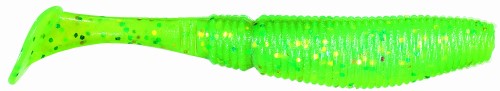 \"Мягкий Воблер SLIT SHAD 3.3\"\" - 85MM - 043 (CHARTREUSE)\"