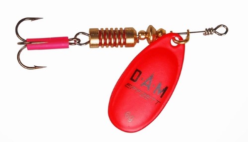 Блесна  DAM Effzett Fluo Spinners 12гр - Red
