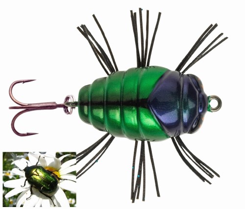 Воблер NOTOBUG 30mm (№08 Бронзовка)