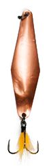 Блесна колеблющаяся PROFILUX Ленок с Мушкой 16гр (медь)