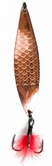 Блесна колеблющаяся PROFILUX Салмон с Мушкой 14гр (медь) чешуя