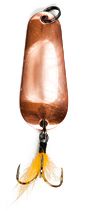 Блесна колеблющаяся PROFILUX Шторлинг М с Мушкой  9гр (медь)
