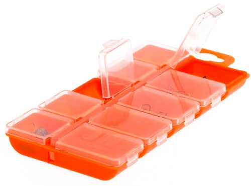 Коробка AQUATECH 10 ячеек с крышками