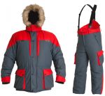 Костюм Печора (100% нейлон с покрытием Milky) раз. 44-46, серый/красный