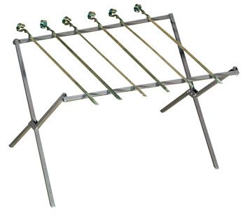 Мангал походный (подставка с шампурами) 510х390х330