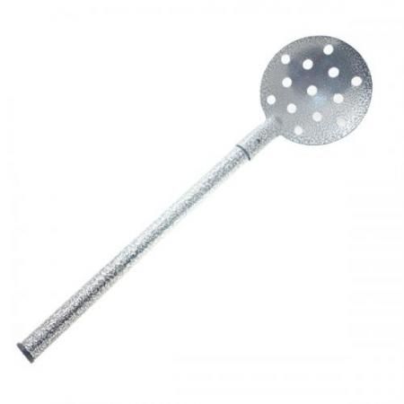 Черпак с металлической ручкой, окрашенный (90х300 труба d=16)