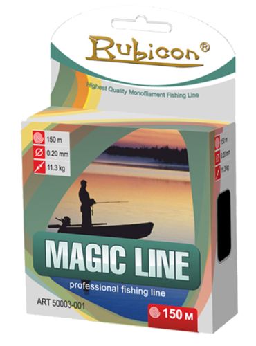 Леска RUBICON Magic Line 150m d=0,16mm (multicolor)