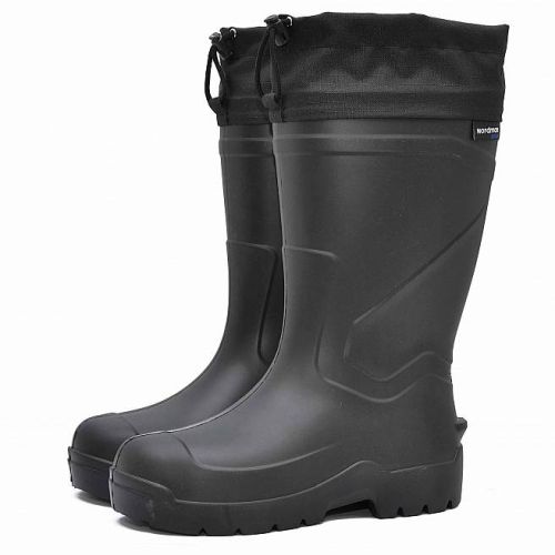 Сапоги мужские \"NordMan Active Pro\" с вкладышем из нетканого полотна с манжет. Черный раз.42/43