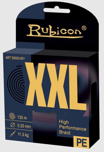 Плетеная леска XXL 135m yellow, d=0,10mm
