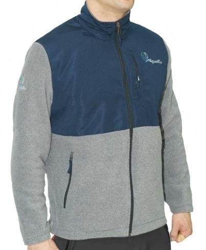 Джемпер КФ-04 серый/темно-синий раз. M