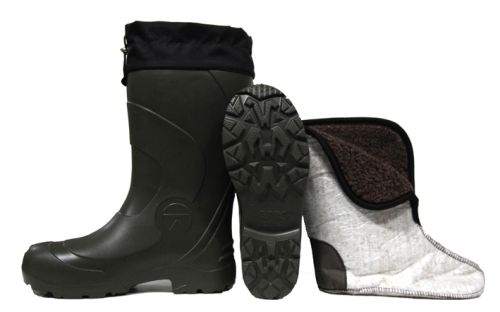 Мужские сапоги из ЭВА БАРС С-031Н с манжетой и утеплителем -50С, черный раз. 46/47