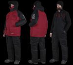 Костюм зимний Alaskan Russian Mission бордовый/черный раз. 3XL_King