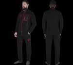 Флисовый комплект Royal Fish черн. раз. 3XL