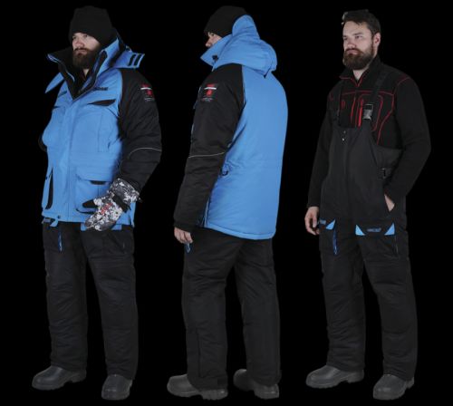 Костюм зимний Alaskan NewPolarM синий/черный раз.     XS