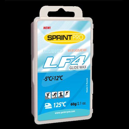 Мази скольжения SPRINT PRO, LF4 Blue, (-5 -12C), 60г