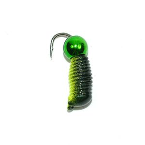 Гвоздик рифленый с латунным шариком (GREEN) 3мм 1г. цвет №13 (Владимирская)