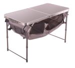 Стол складной мдф с полкой Nika 1000х500мм (ССТ-2)