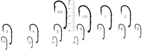 Крючки RUBICON Baitholder Jig KH11015-10 (10 шт.)