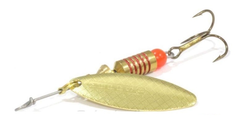 Блесна вращающаяся Mepps Aglia Long Gold 1+, 6 гр