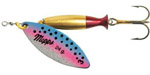 Блесна вращающаяся Mepps Aglia Heavy Long Rainbow 1+, 12 гр