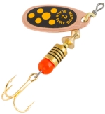 Блесна вращающаяся Mepps Black Fury Copper/Jaune 0, 2 гр