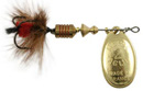 Блесна вращающаяся Mepps Aglia Mouche Gold/Red 0, 2 гр