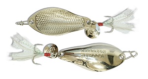 Блесна Kosadaka WARGA spoon Silver 67 мм, 20 гр