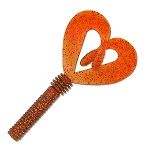 Мягкая приманка Kosadaka TwinVibra, 70 мм, цв. OD (6шт.)