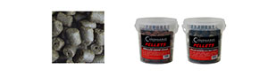 COTSWOLD BAITS Пелетс Chilli Garlic Sausage Pre Drilled Pellets 22mm, 850mll Pot CB0533