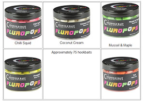 COTSWOLD BAITS  Бойли плавающие Fluoropops Chilli Squid Pink 10mm, 15mm and Dumbells 150ml CB0421