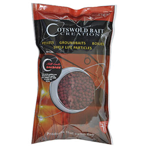 COTSWOLD BAITS  Пелетс Betaine Chilli Garlic Sausage Fast Breakdown Pellets 6mm, 900g CB0465