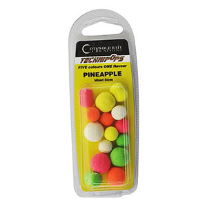 COTSWOLD BAITS  Бойли плавающие Technipops Pineapple 14mm 10шт BP0003