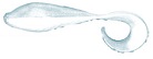 Рипперы Bass Assassin Curly Shad 2' White