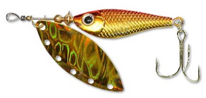 Блесна вращающаяся DAIWA Silver Creek Spinner R 1060 / Holo Akakin (0201)