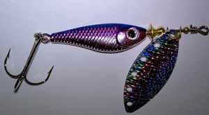 Блесна вращающаяся DAIWA Silver Creek Spinner R 1150 / Holo Himemasu (0018)