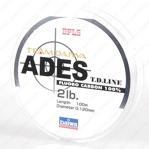 Монолеска DAIWA TD Line Ades 3 Lb (0.155мм) - 100м (Fluoro Carbon)