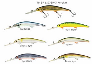 Воблер DAIWA TD Spawn 1103 SP-G / Kurokin (2351)